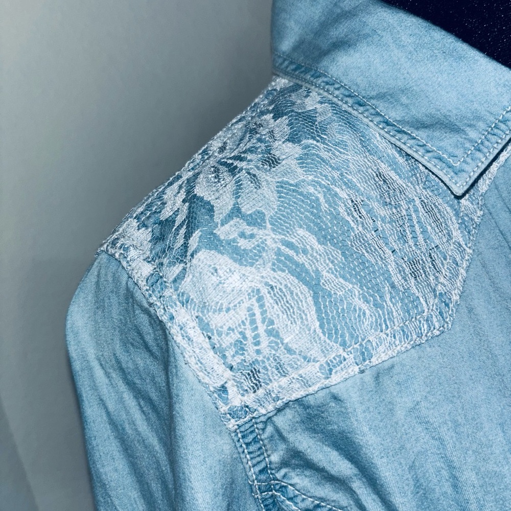 American Rag Denim Shirt - Picture 4 of 5